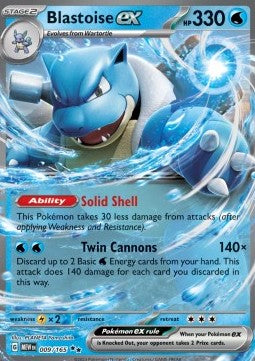 Blastoise EX 009