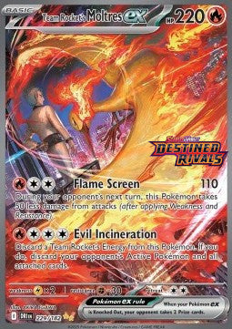Team Rocket Moltres EX STAMPED 229