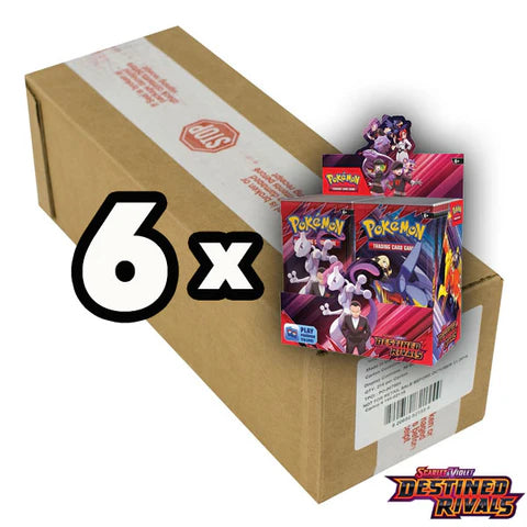 Pokmon Scarlet & Violet Destined Rivals Booster Box Case Pokmon Scarlet & Violet Destined Rivals Booster Box Case