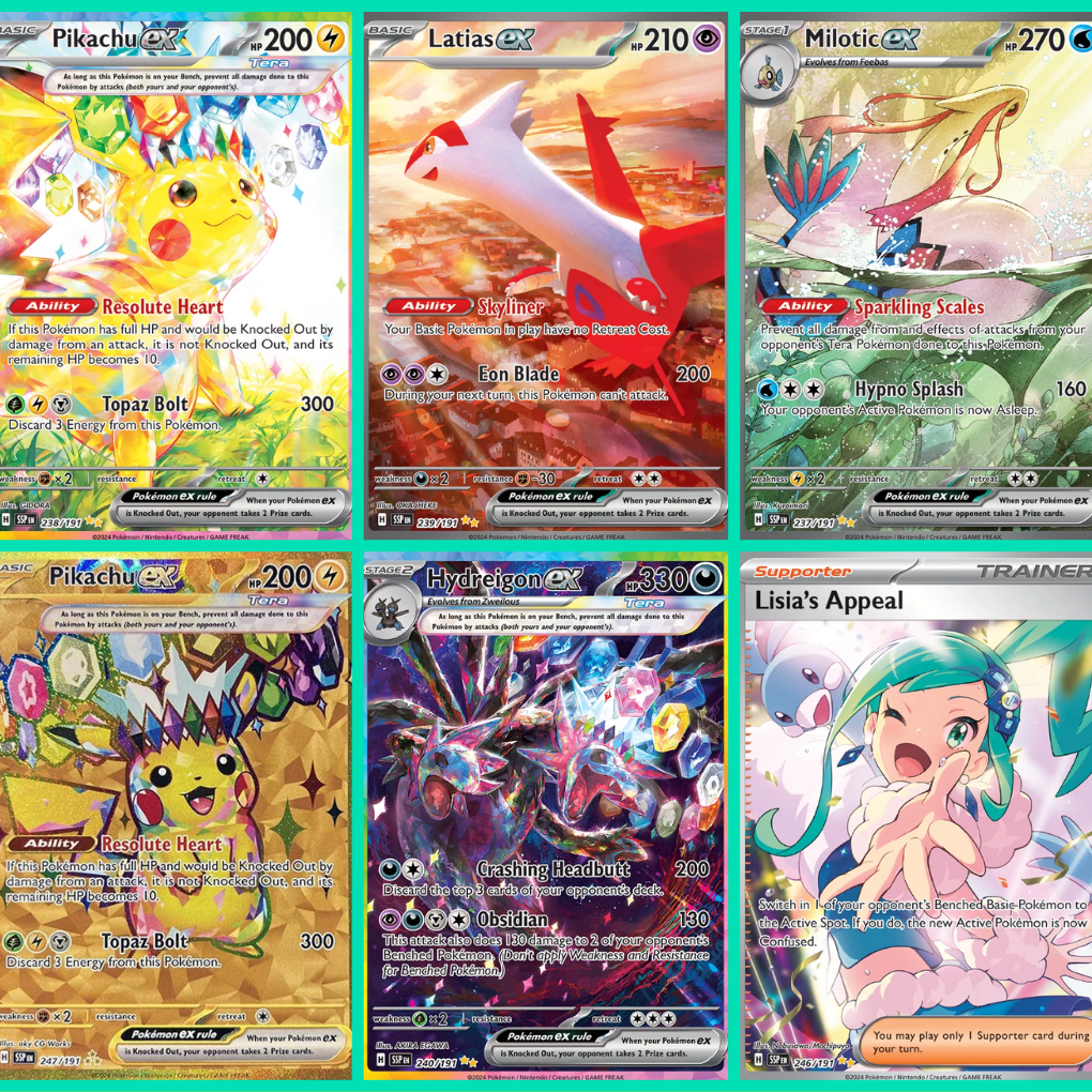 Pokémon Scarlet & Violet: Surging Sparks Boosterpack Livestream