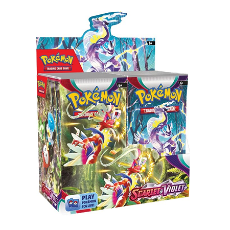 Pokémon Scarlet & Violet Booster Box + Acryl