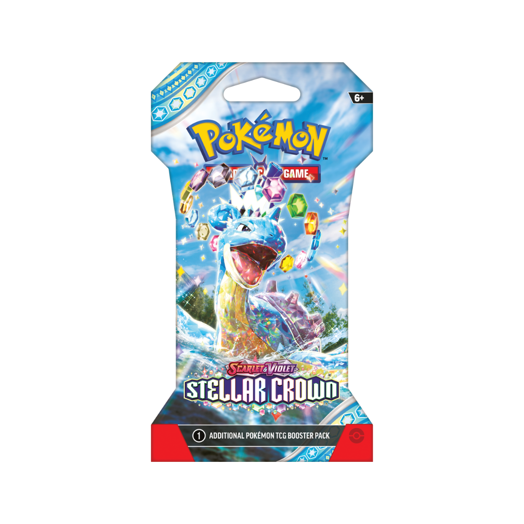Pokémon Scarlet & Violet Stellar Crown Sleeved Booster
