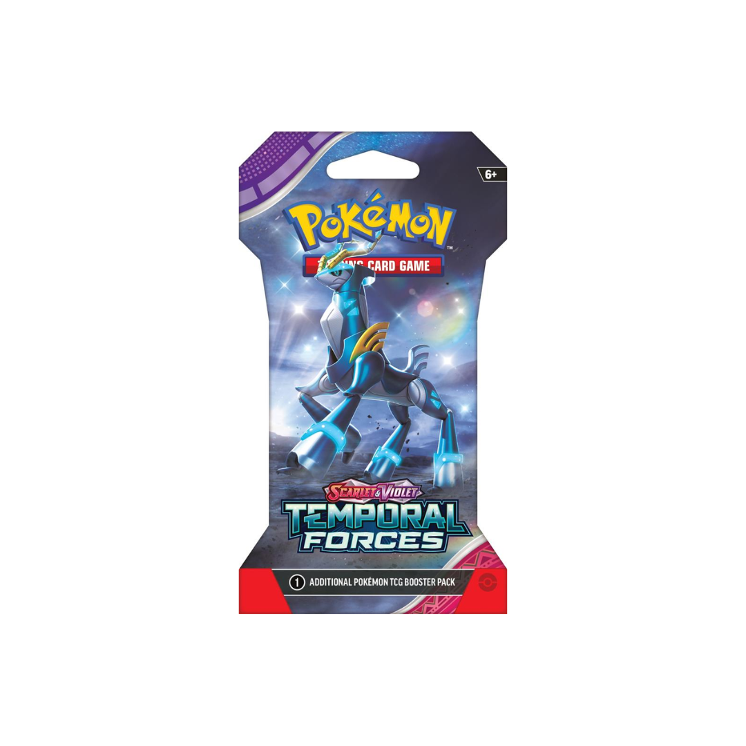 Pokémon Scarlet & Violet Temporal Forces Sleeved Booster