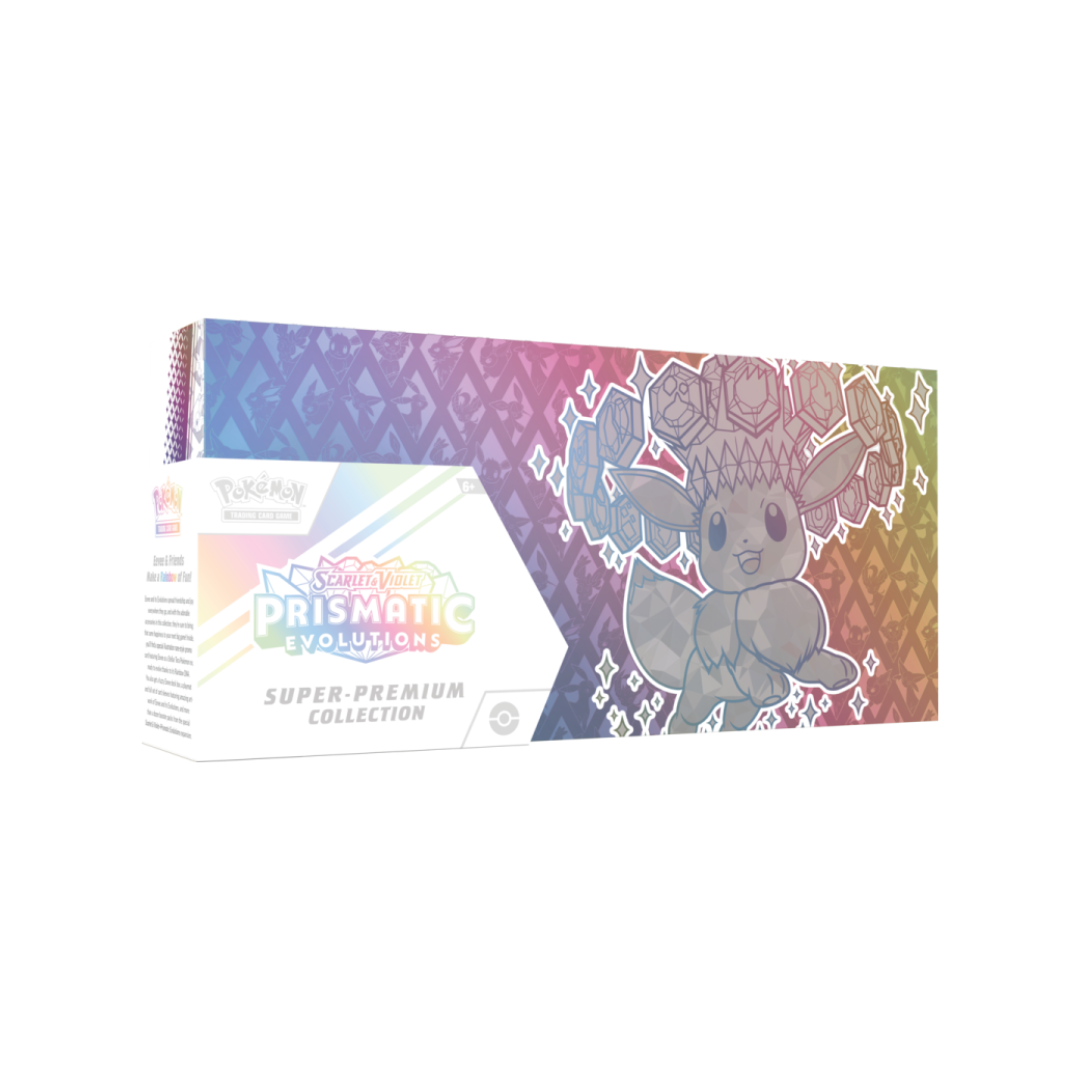 Pokémon Scarlet & Violet Prismatic Evolutions Super Premium Collection 1 PER KLANT