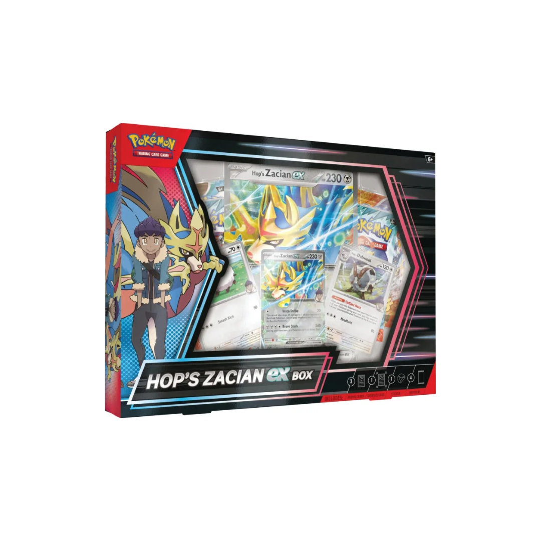 Pokémon TCG: Hop’s Zacian ex Box
