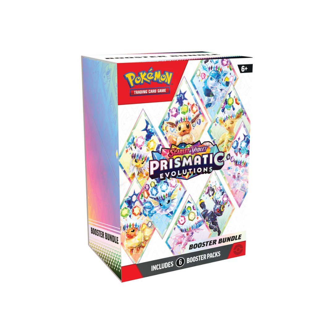 Pokémon Scarlet & Violet Prismatic Evolutions Booster Bundle