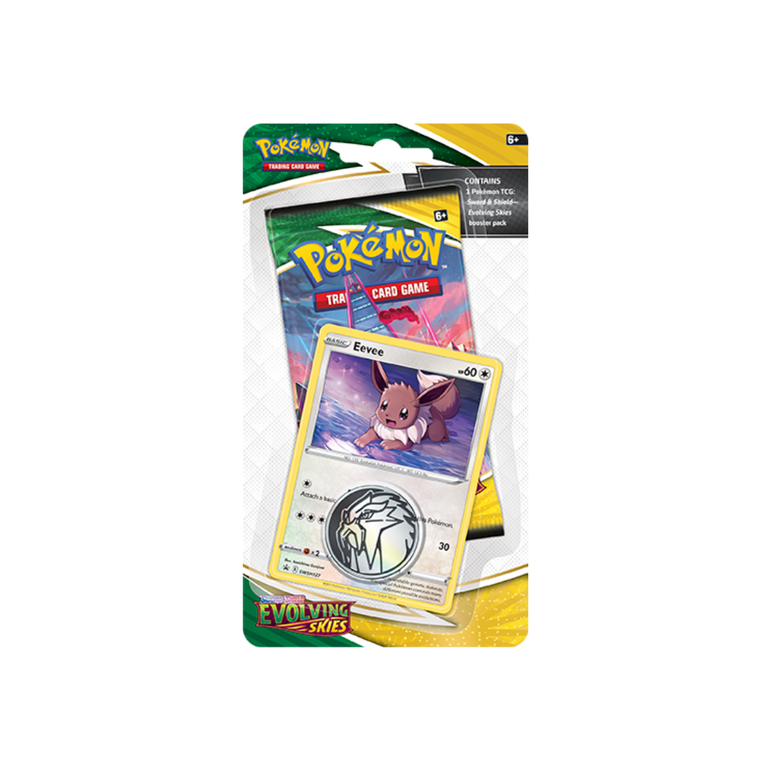 Pokémon Sword & Shield Evolving Skies Checklane Blister Eevee