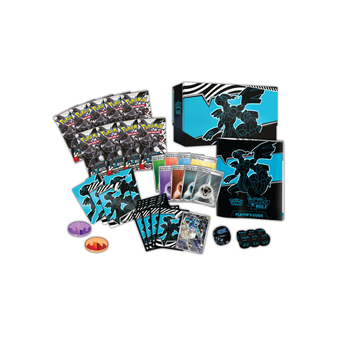 Pokémon Scarlet & Violet Black Bolt Elite Trainer Box SCHEUR IN SEAL