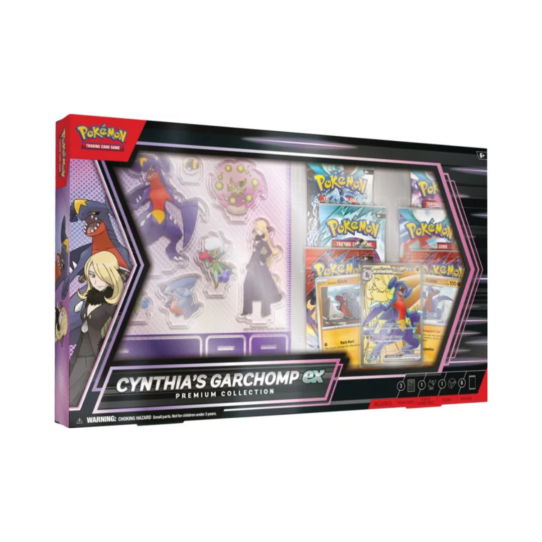 Pokémon TCG: Cynthia’s Garchomp EX Premium Collection