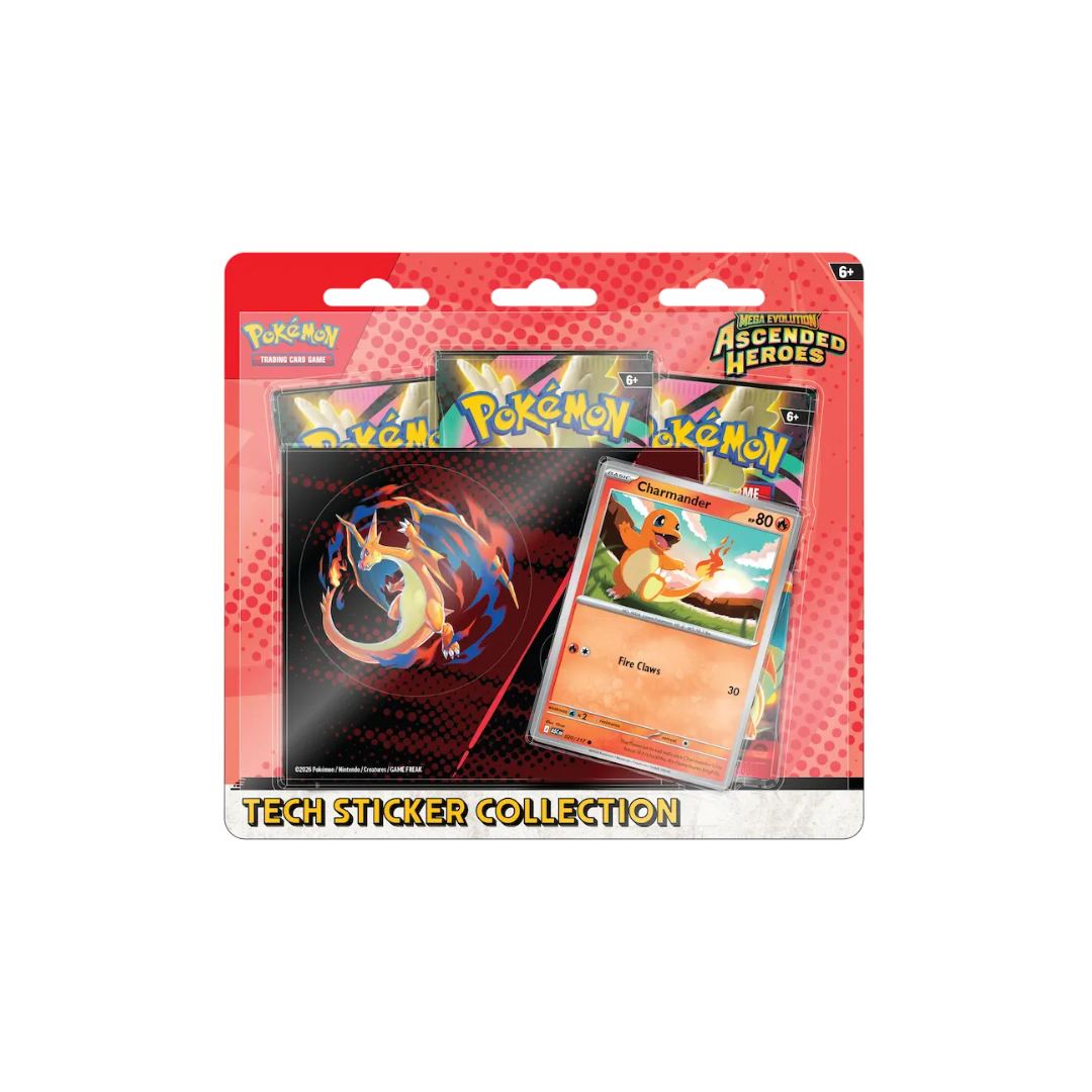 Pokémon Ascended Heroes Tech Sticker Collection PRE-ORDER