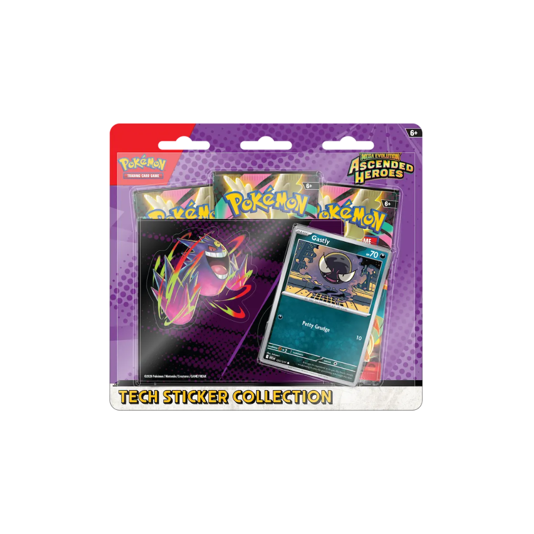 Pokémon Ascended Heroes Tech Sticker Collection PRE-ORDER