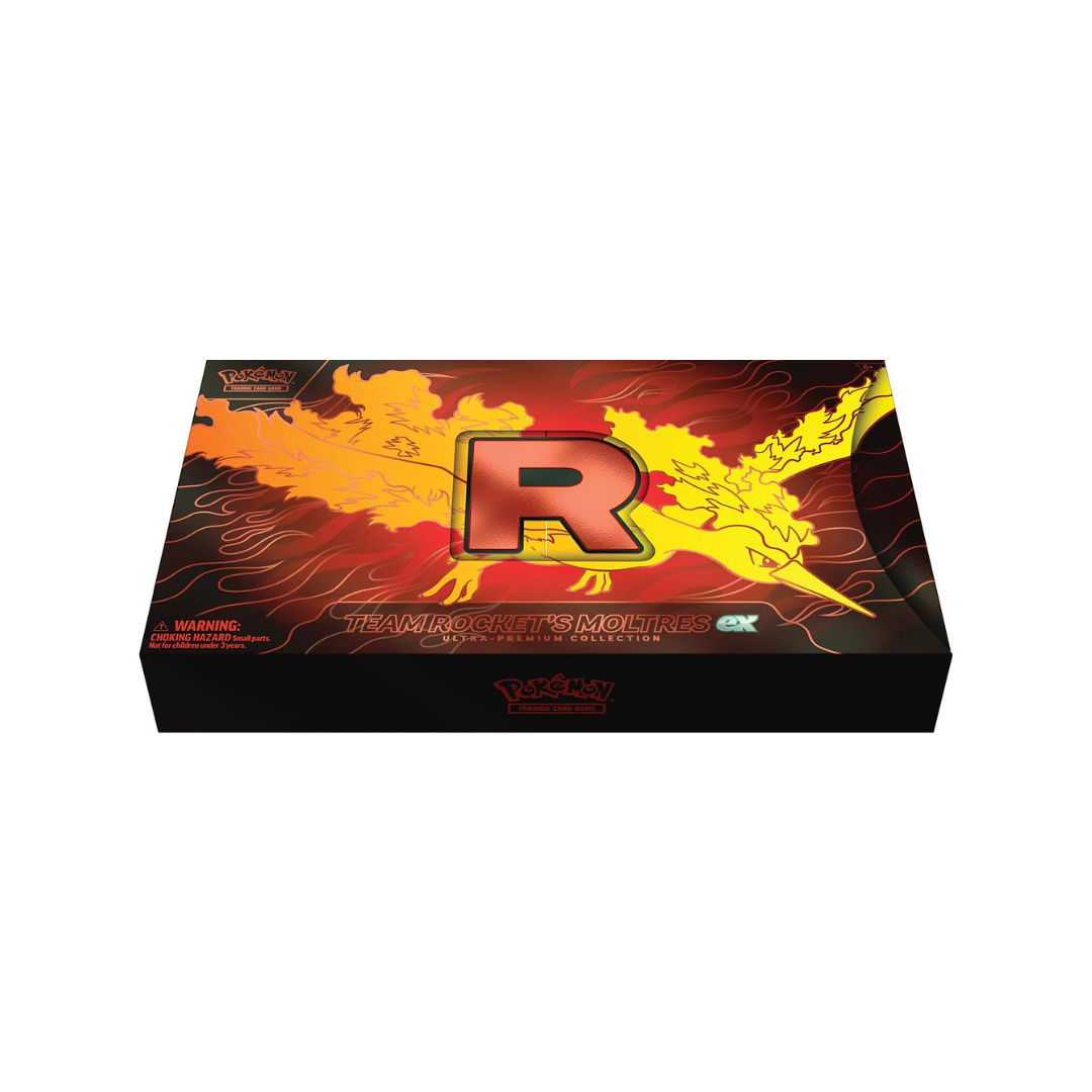 Pokémon Team Rocket’s Moltres Ultra Premium Collection Box