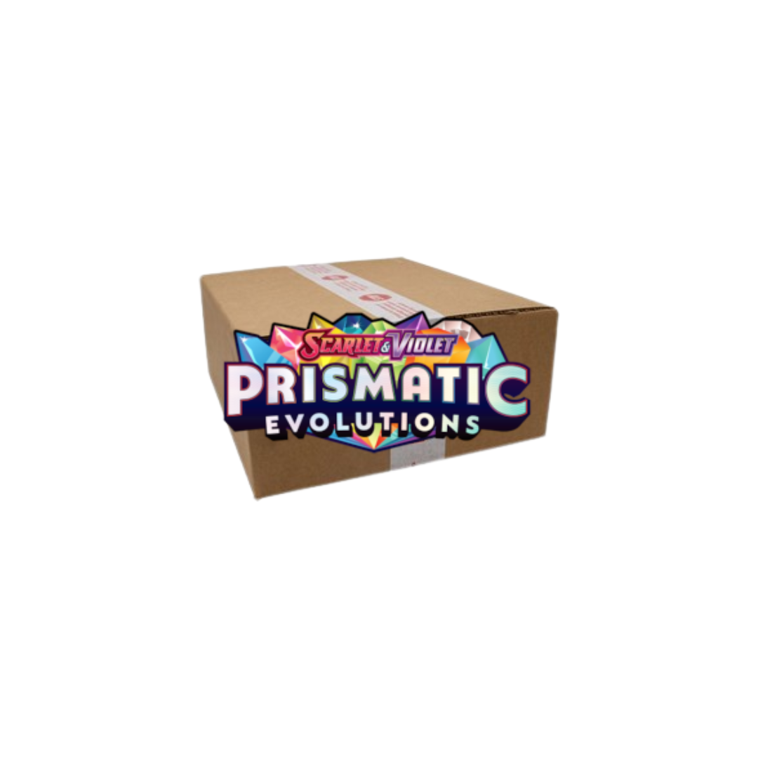 Pokémon Scarlet & Violet Prismatic Evolutions Elite Trainer Box Case