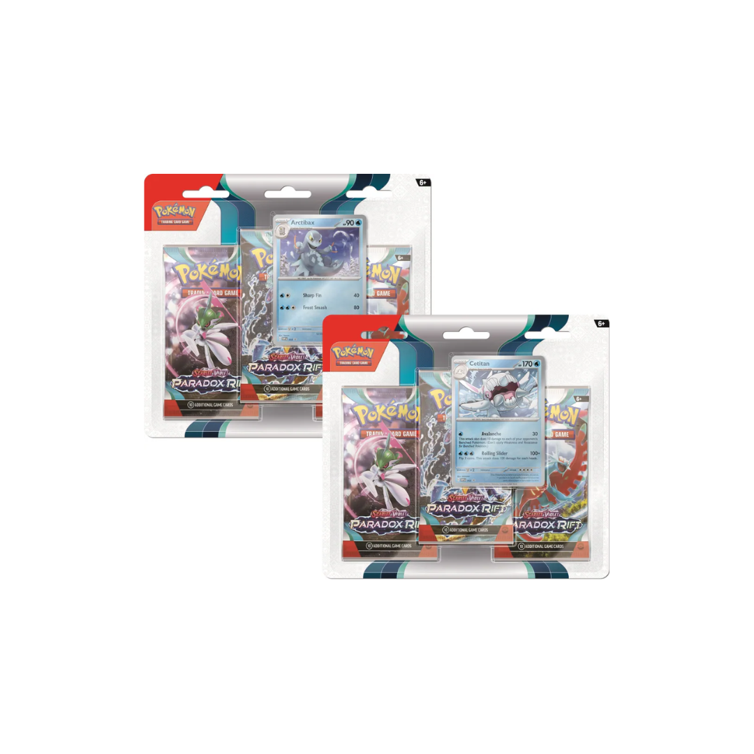 Pokmon Scarlet & Violet Paradox Rift 3 Pack Blister Pokmon Scarlet & Violet Paradox Rift 3 Pack Blister
