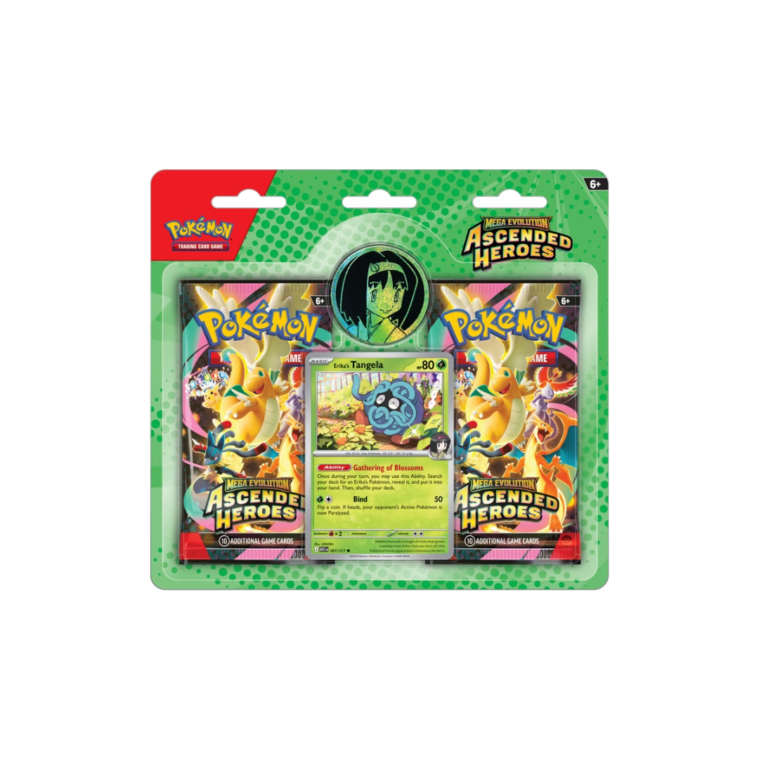 Pokémon Ascended Heroes 2 pack Blister Collection PRE-ORDER