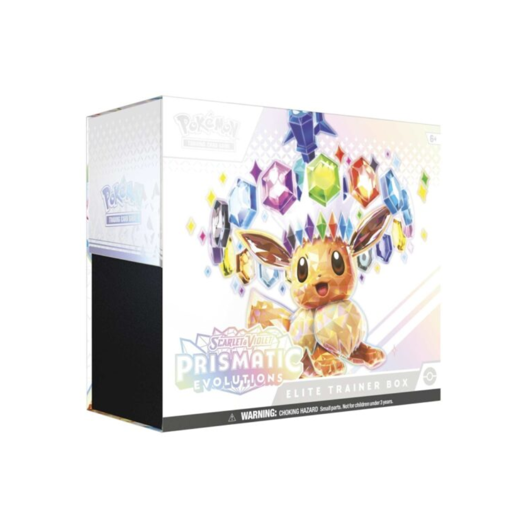 Pokémon Scarlet & Violet Prismatic Evolutions Elite Trainer Box