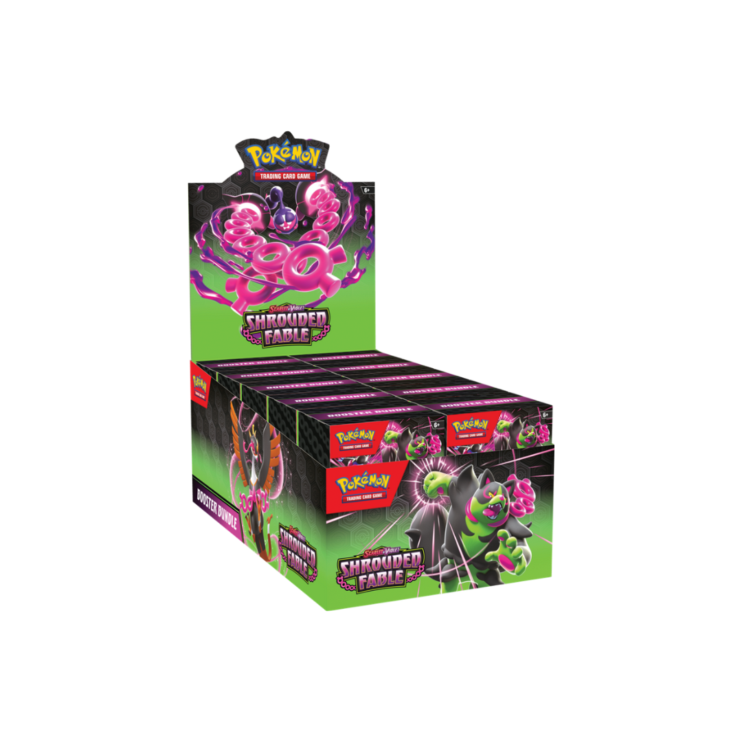 Pokémon Scarlet & Violet Shrouded Fable Booster Bundle Display