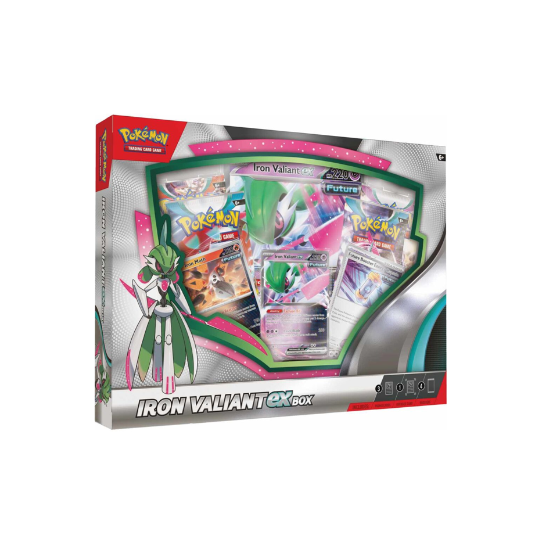 Pokémon TCG: Iron Valiant ex Box