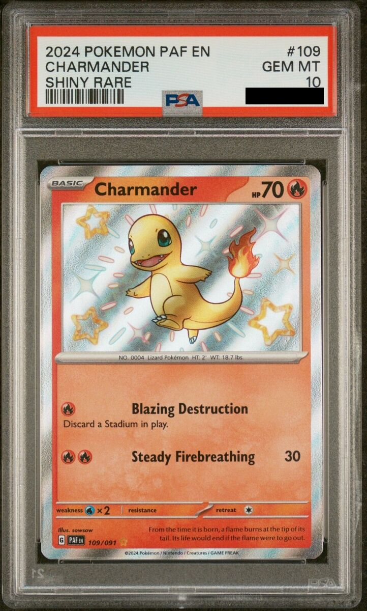 Charmander 109 PSA 10