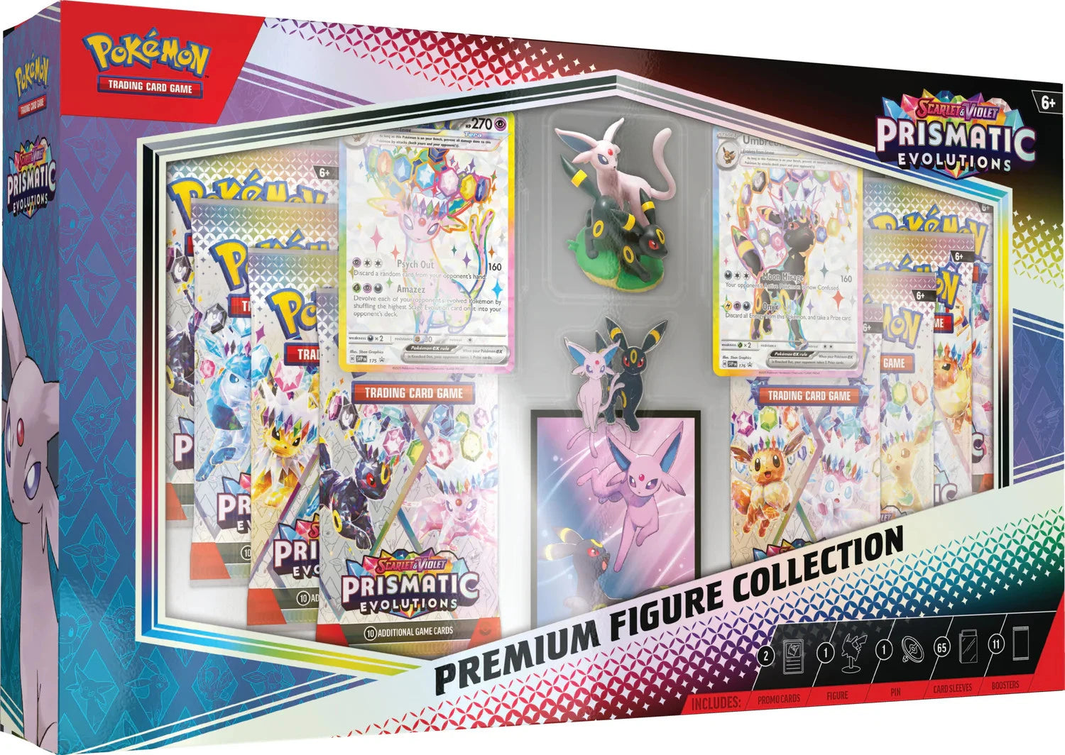Pokmon Prismatic Evolutions Premium Figure Collection Pokmon Prismatic Evolutions Premium Figure Collection
