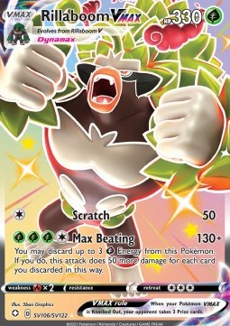 Rillaboom Vmax SV106