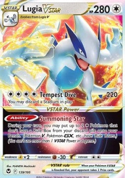 Lugia Vstar 139