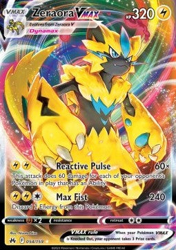 Zeraora Vmax 054