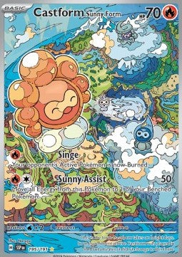 Castform Sunny Form 195