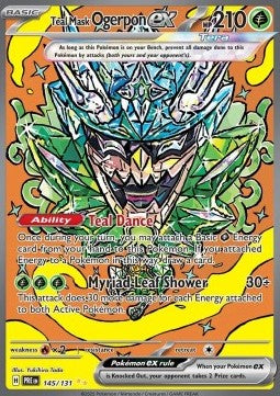 Teal Mask Ogerpon EX 145
