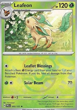 Leafeon 005 Masterball