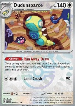 Dudunsparce 080 Masterball