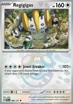 Regigigas 086 Masterball