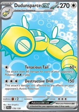 Dudunsparce EX 178