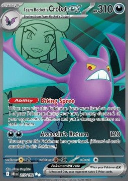 Team Rocket's Crobat EX 217