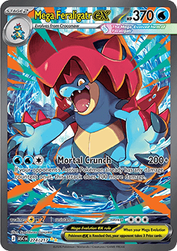 Mega Feraligatr EX 274