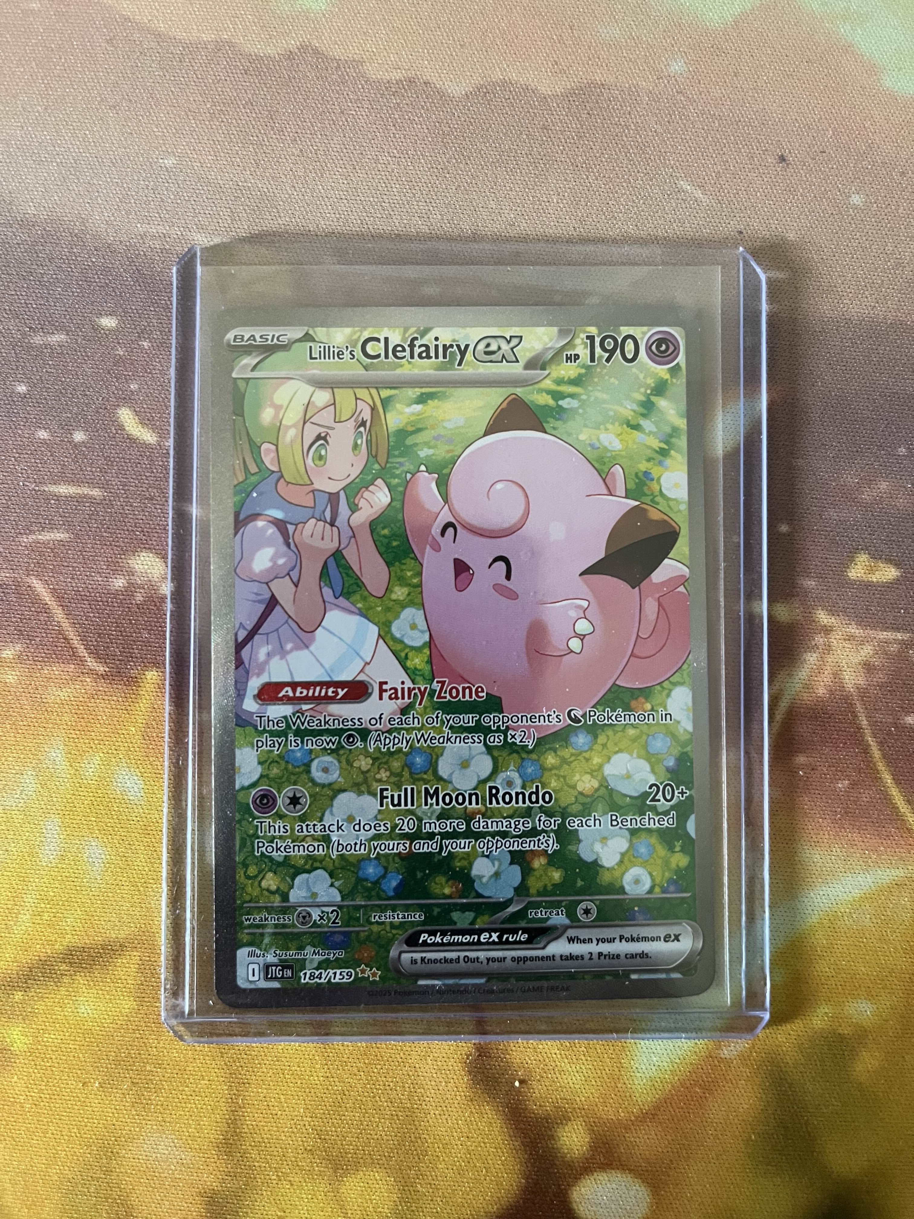 Lillie's Clefairy ex 184