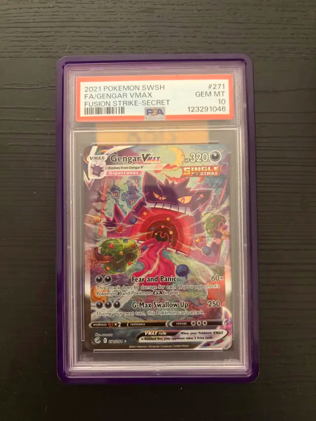 Gengar VMAX 271 PSA 10