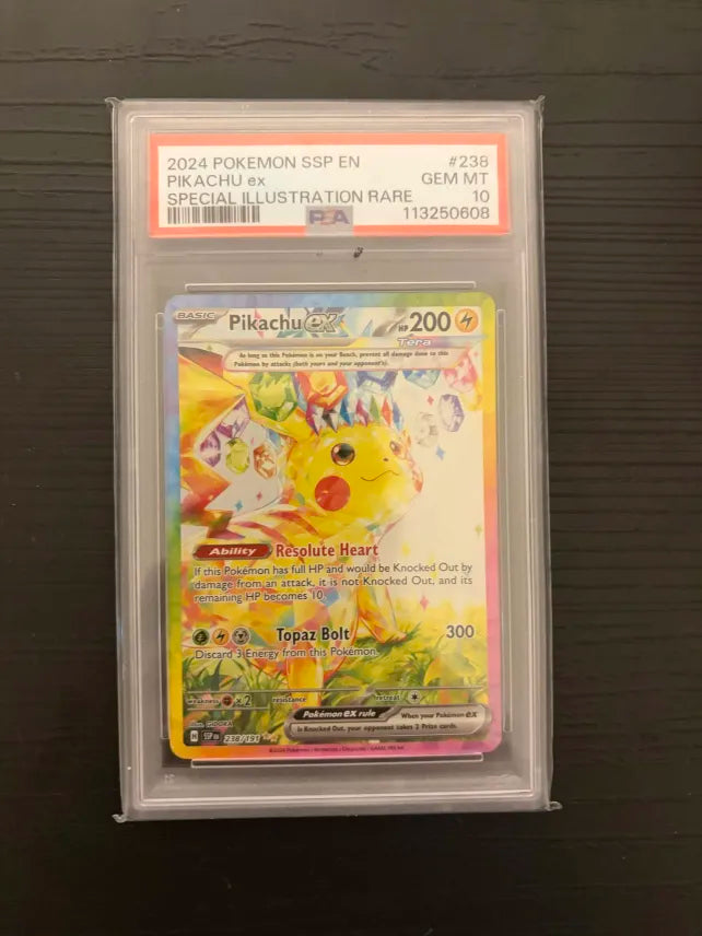 Pikachu 238 PSA 10