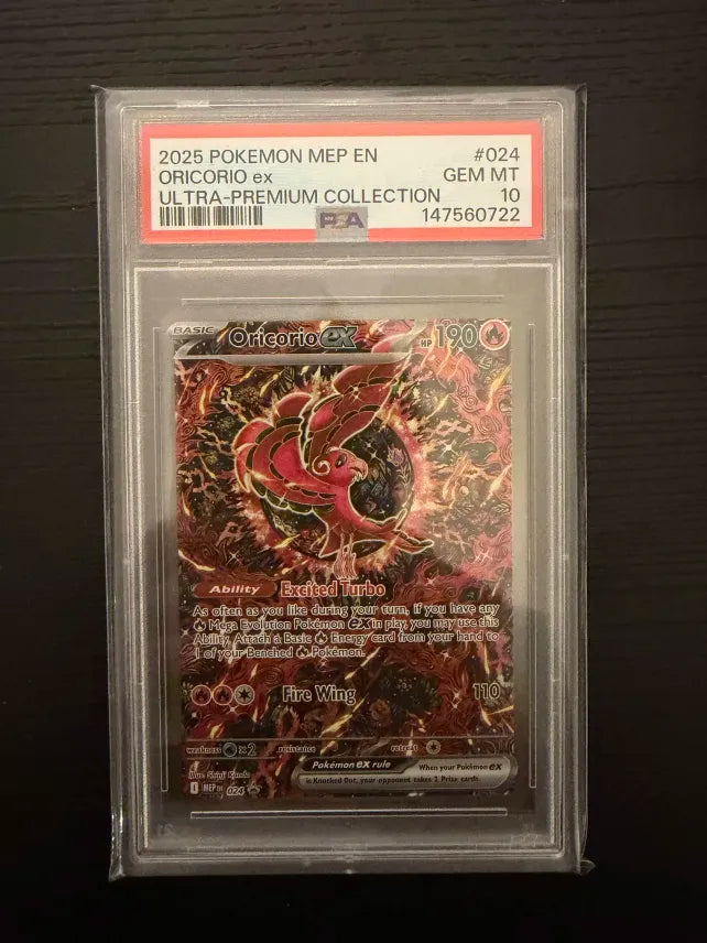 Oricorio EX 024 PSA 10