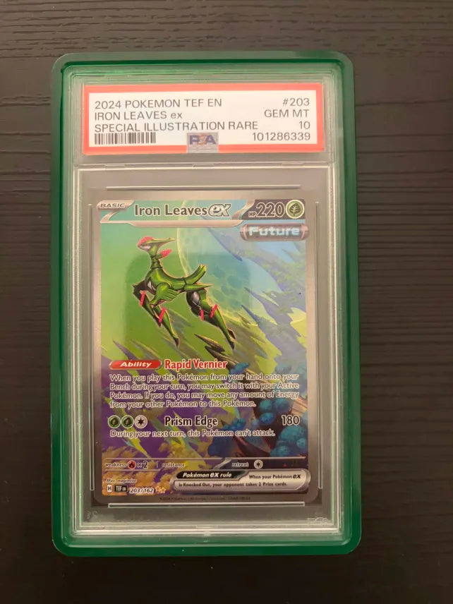 Iron leaves EX 203 PSA 10