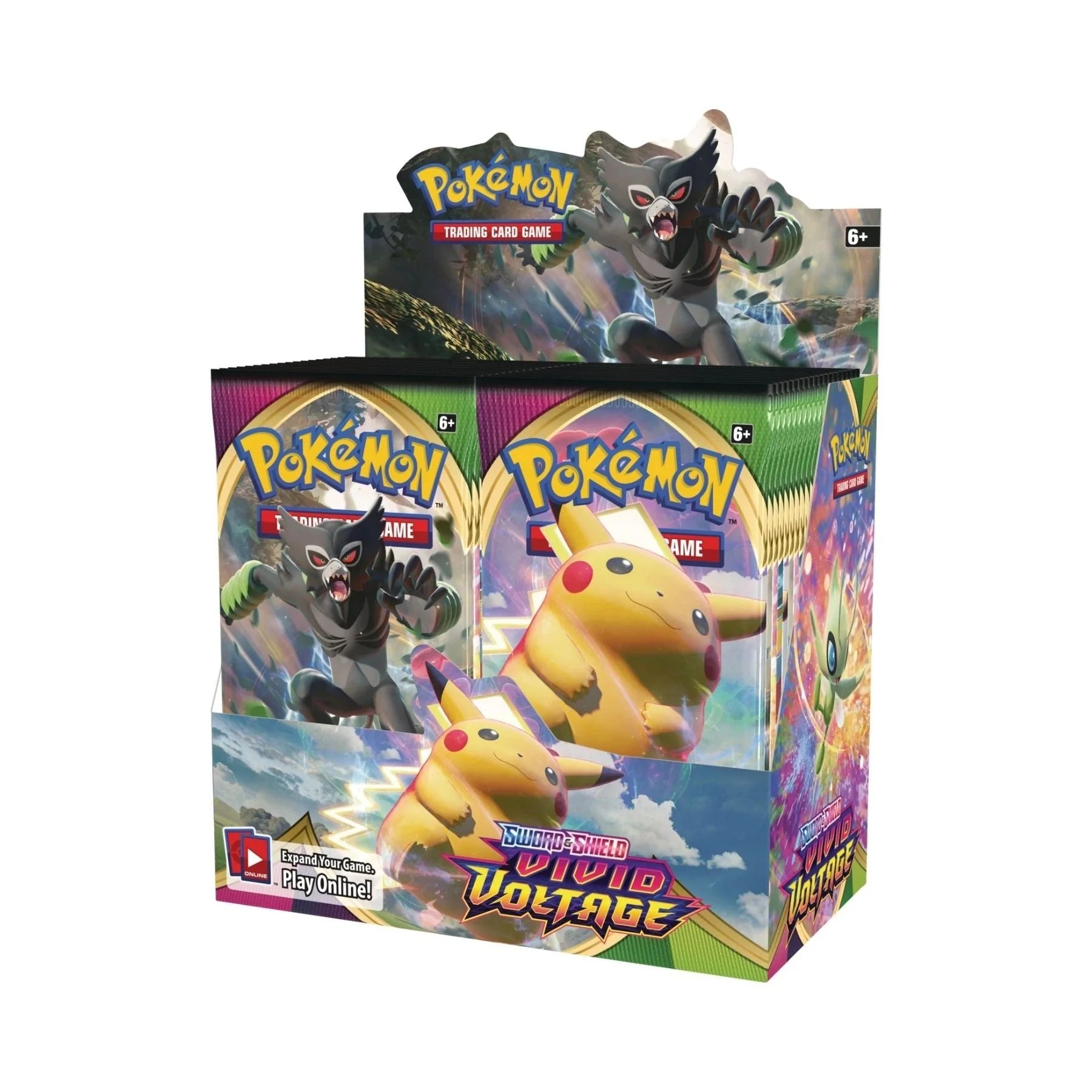 Pokémon Vivid Voltage Booster Box + Acryl