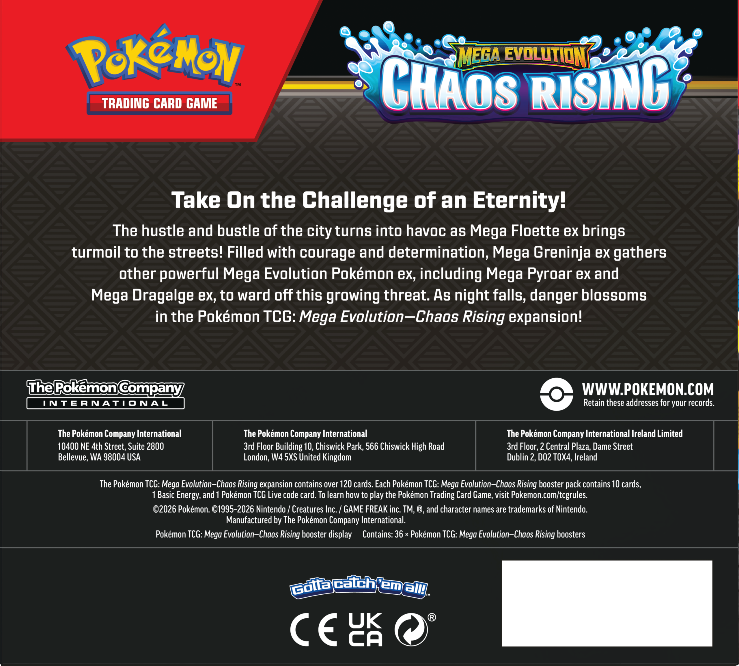 Pokémon Chaos Rising Booster Box