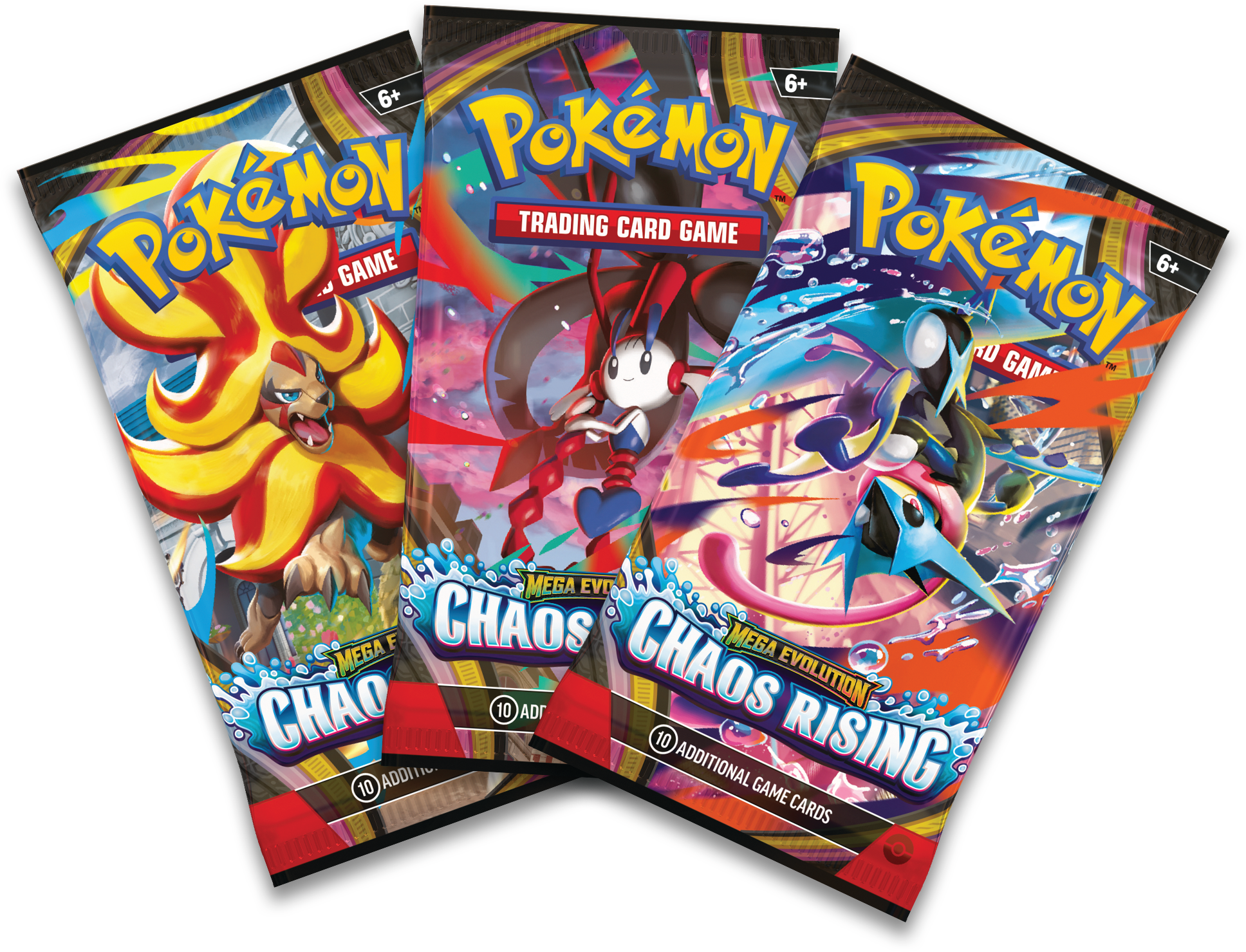 Pokémon Chaos Rising 3 Pack Blister Charmeleon
