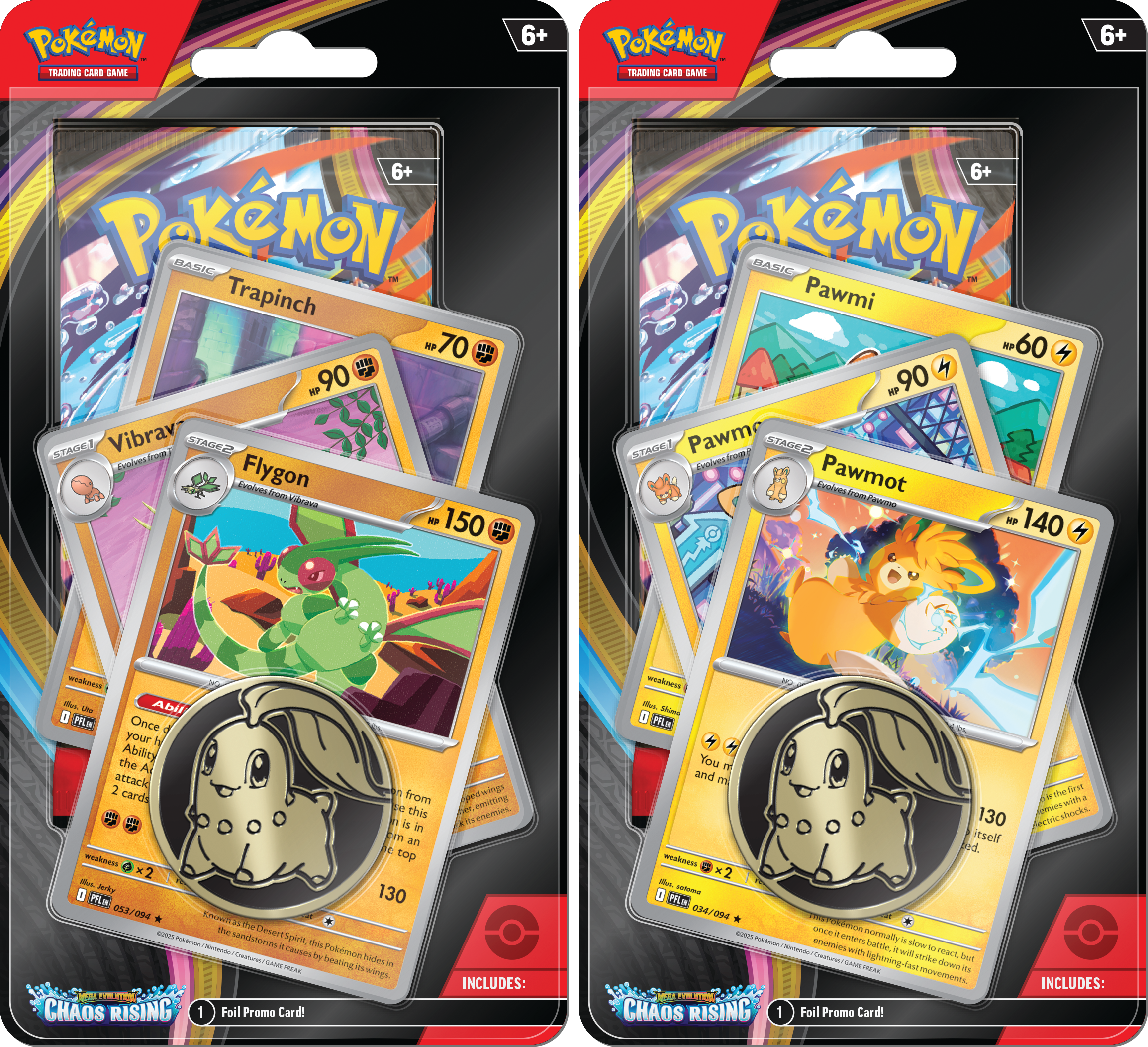 Pokémon Chaos Rising 3 Premium Checklane Blister Set