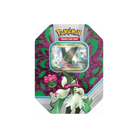 Pokémon TCG: Paldea Partners Tin Meowscarada EX
