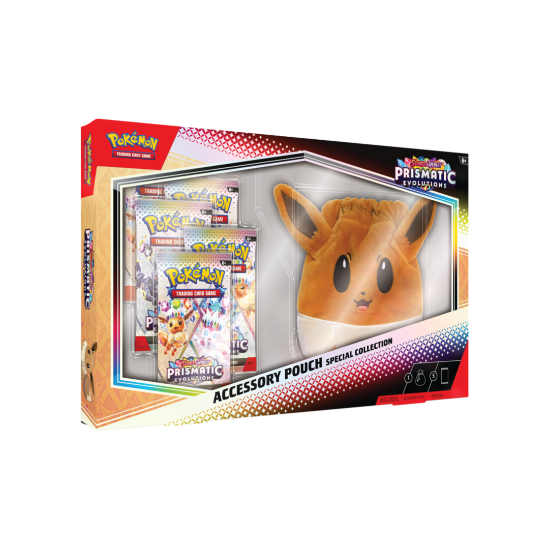Pokémon Scarlet & Violet Prismatic Evolutions Accessory Pouch Special Collection