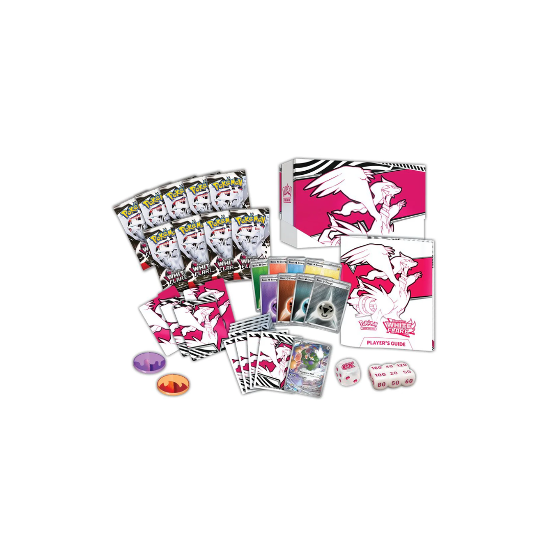 Pokémon Scarlet & Violet White Flare Elite Trainer Box SCHEUR IN SEAL