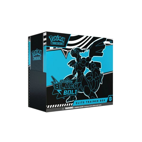 ポケモンカード　black bolt elite trainer box 限定版 Pokémon Scarlet & Violet Black Bolt Elite Trainer Box Tear in Seal