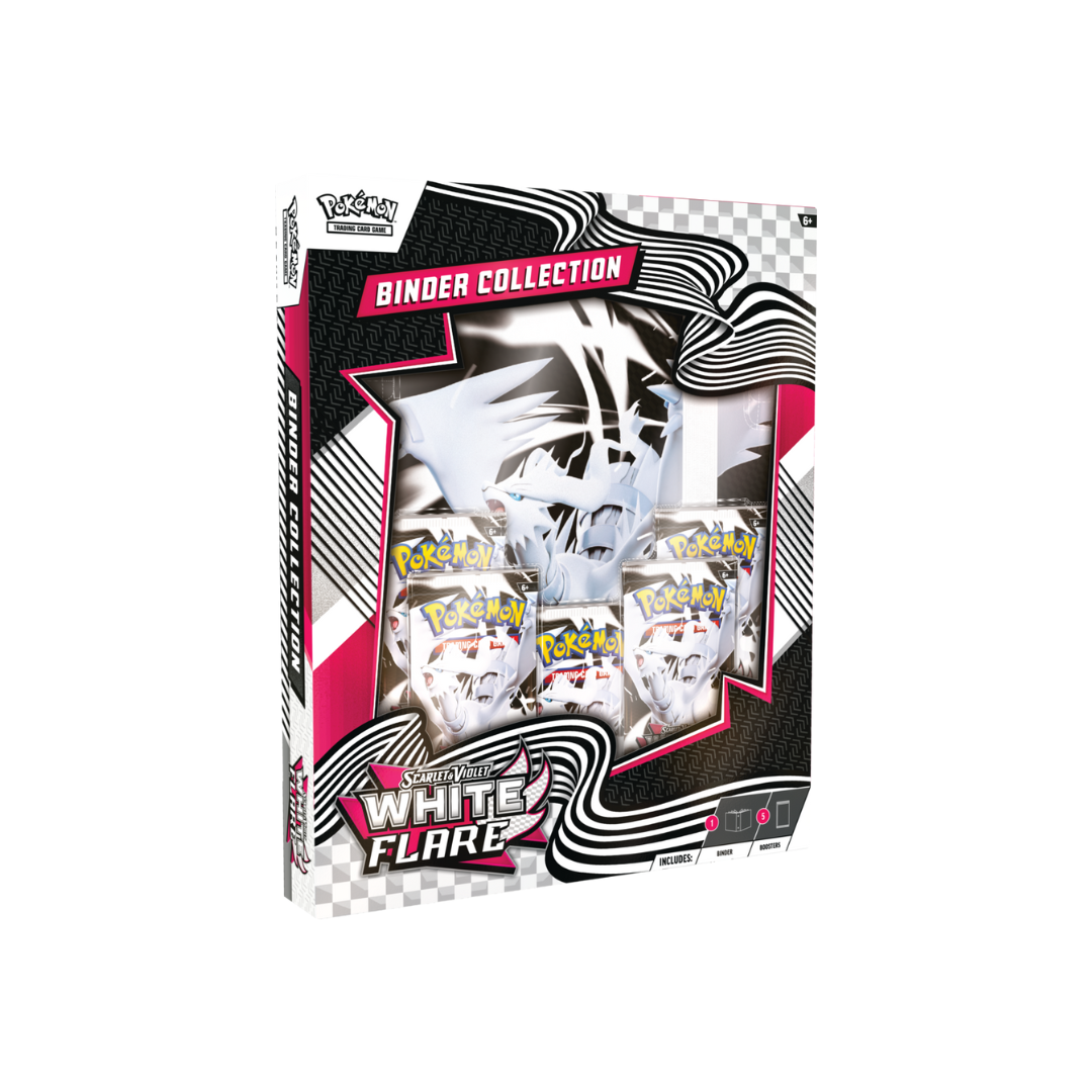 Pokémon Scarlet & Violet White Flare Binder Collection