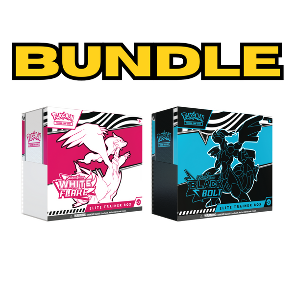 Pokémon Scarlet & Violet Black Bolt / White Flare Elite Trainer Bo
